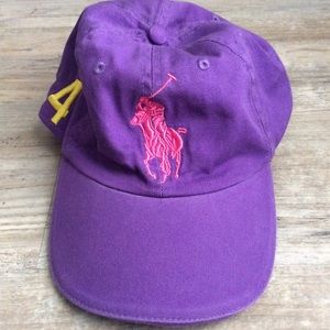 ⬇️$20 Polo Ralph Lauren purple hat baseball cap